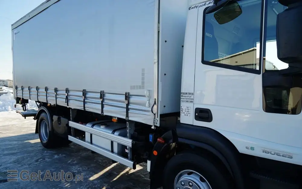 IVECO EUROCARGO 160E25 E6 / FIRANKA - 6 m / SOLÓWKA / WINDA ZAŁADOWCZA / AUTOMAT / 