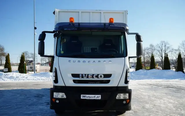 IVECO EUROCARGO 160E25 E6 / FIRANKA - 6 m / SOLÓWKA / WINDA ZAŁADOWCZA / AUTOMAT / 