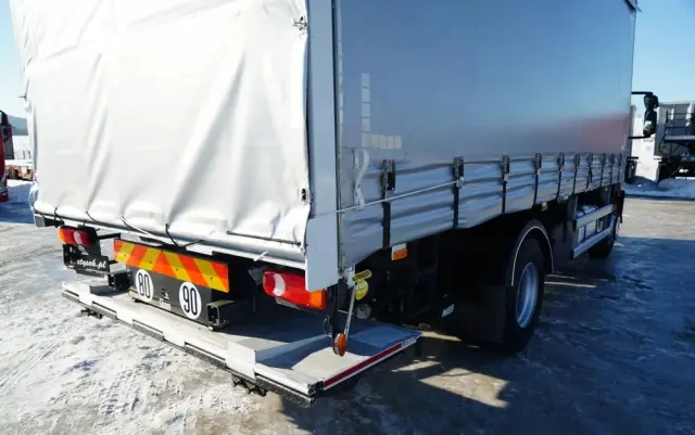 IVECO EUROCARGO 160E25 E6 / FIRANKA - 6 m / SOLÓWKA / WINDA ZAŁADOWCZA / AUTOMAT / 