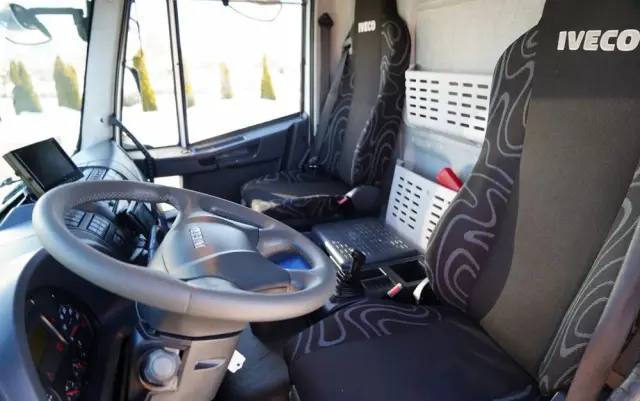 IVECO EUROCARGO 160E25 E6 / FIRANKA - 6 m / SOLÓWKA / WINDA ZAŁADOWCZA / AUTOMAT / 