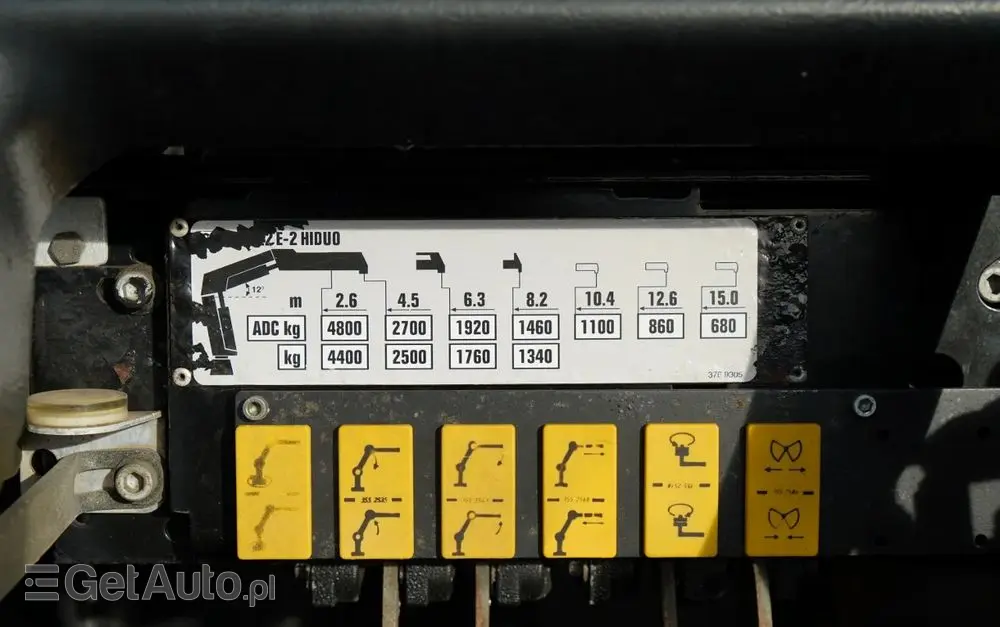 MAN TGS 33.360 / 6x4 / WYWROTKA TYLNOZSYPOWA 5,8 M + HDS HIAB XS 122 / STEROWANIE RADIOWE / HDS ZA KABINĄ / EURO 5 / MANUAL 