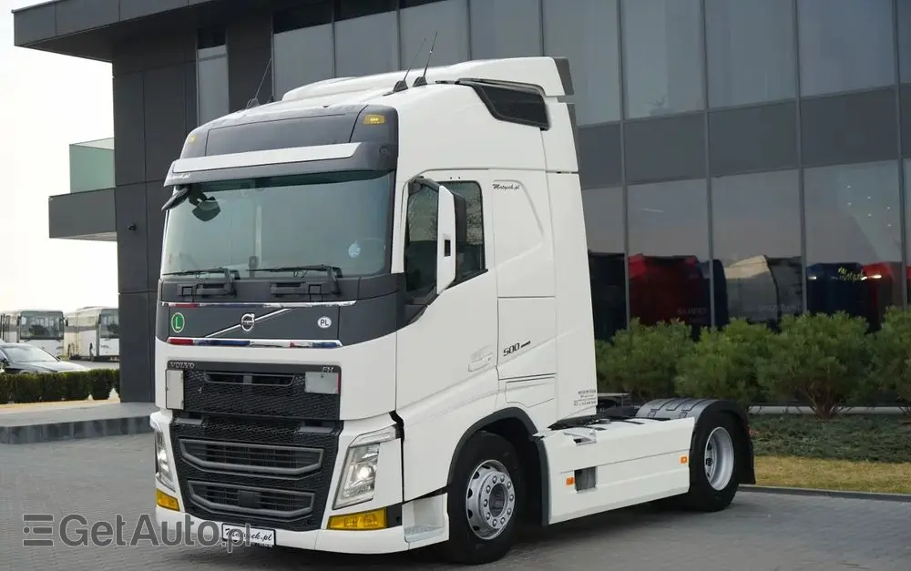 VOLVO FH 500 / KLIMATYZACJA POSTOJOWA / CAŁA NA PODUSZAKCH / EURO 6 
