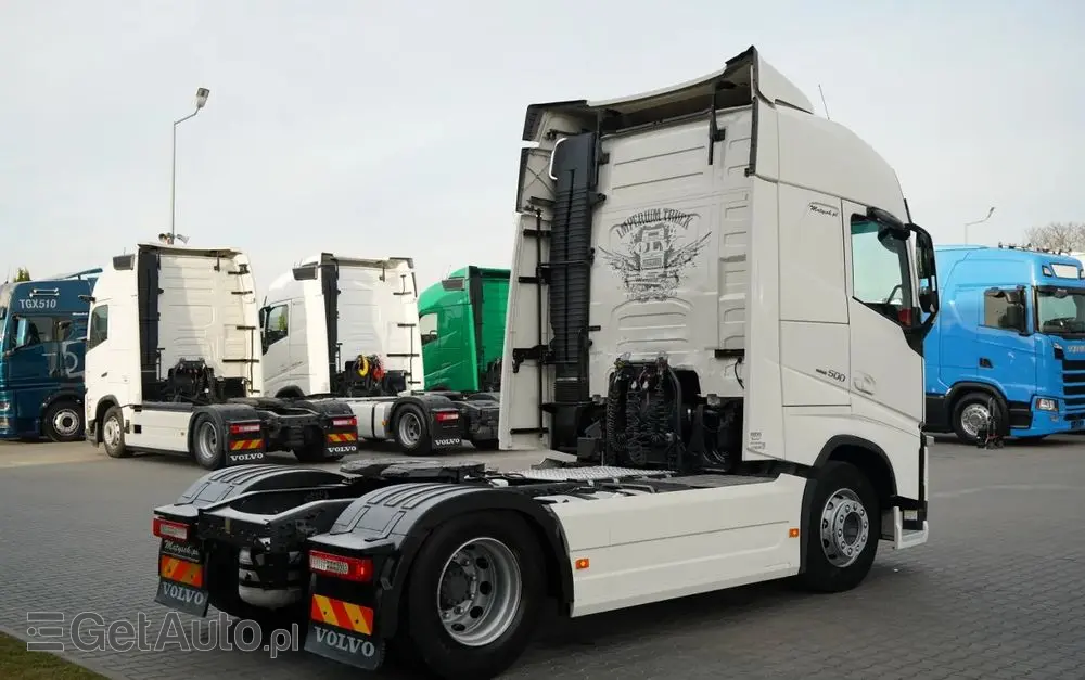 VOLVO FH 500 / KLIMATYZACJA POSTOJOWA / CAŁA NA PODUSZAKCH / EURO 6 