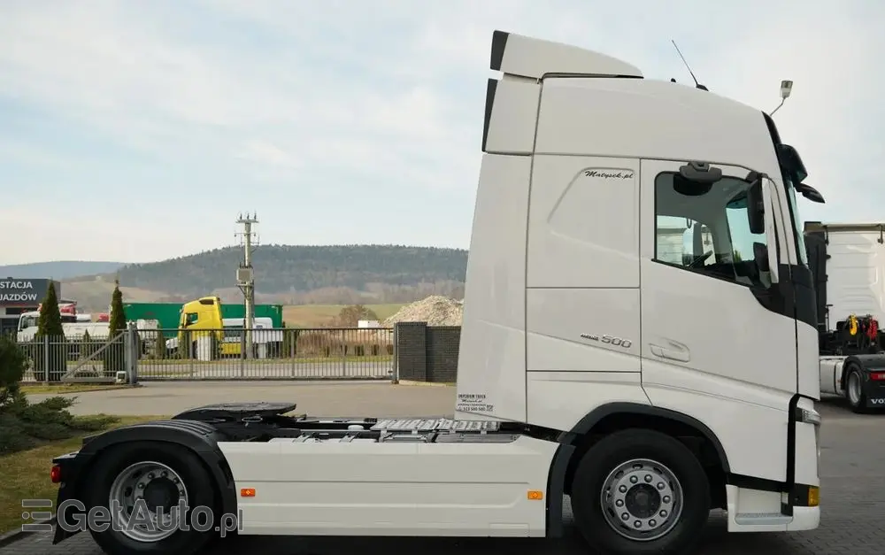 VOLVO FH 500 / KLIMATYZACJA POSTOJOWA / CAŁA NA PODUSZAKCH / EURO 6 