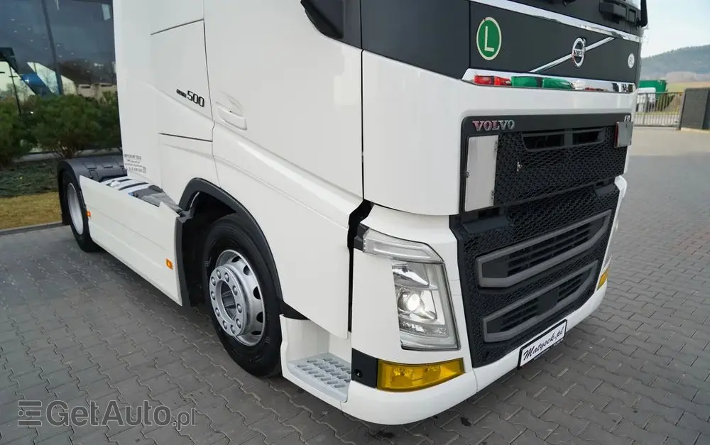 VOLVO FH 500 / KLIMATYZACJA POSTOJOWA / CAŁA NA PODUSZAKCH / EURO 6 