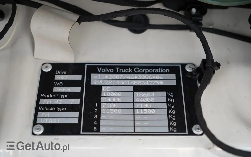VOLVO FH 500 / KLIMATYZACJA POSTOJOWA / CAŁA NA PODUSZAKCH / EURO 6 