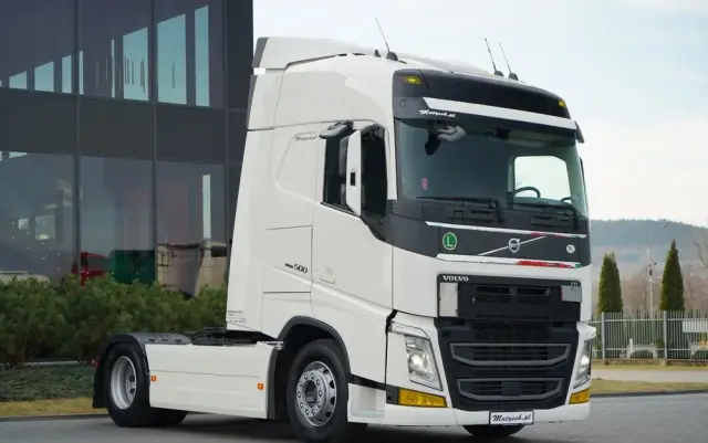 VOLVO FH 500 / KLIMATYZACJA POSTOJOWA / CAŁA NA PODUSZAKCH / EURO 6 