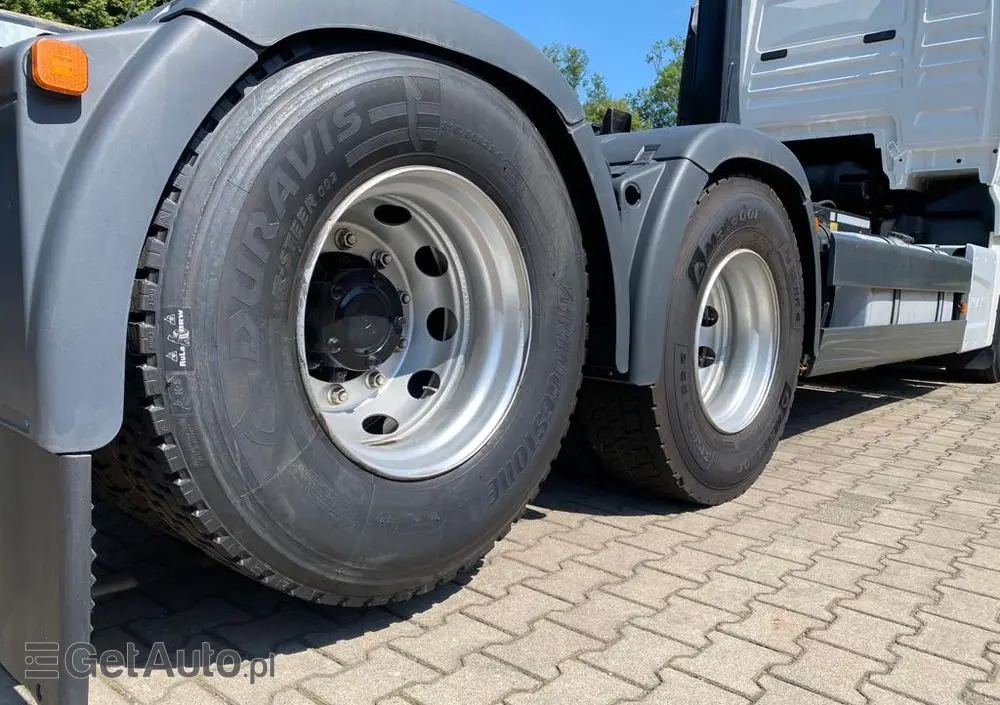 MAN 26.440 TGX hakowiec, 6x2, MEILLER, pilot, 306 t.km. 