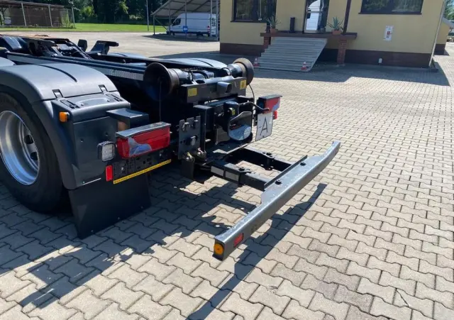 MAN 26.440 TGX hakowiec, 6x2, MEILLER, pilot, 306 t.km. 