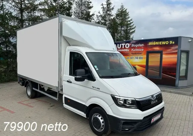 MAN TGE 5.180 kontener+winda 