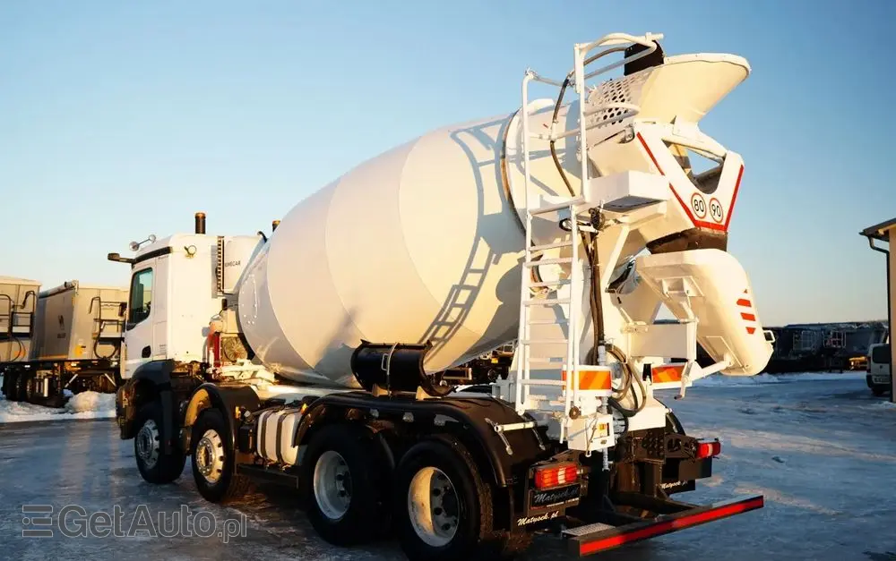 MERCEDES-BENZ AROCS 3240 / GRUSZKA 9M3 / 8x4 / BETONOMIESZARKA / AUTOMAT /  ALUFELGI / 