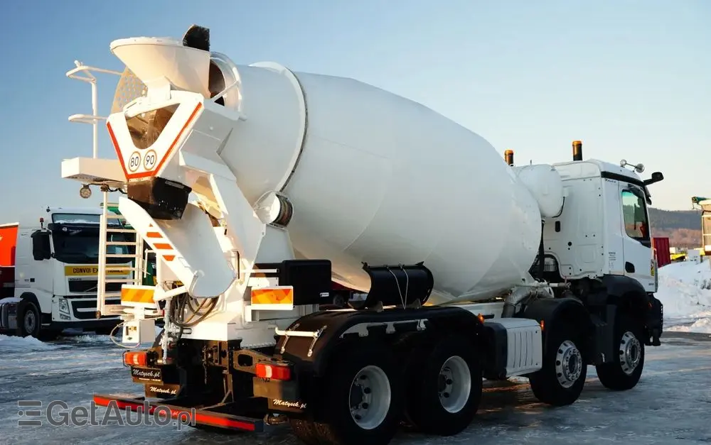 MERCEDES-BENZ AROCS 3240 / GRUSZKA 9M3 / 8x4 / BETONOMIESZARKA / AUTOMAT /  ALUFELGI / 