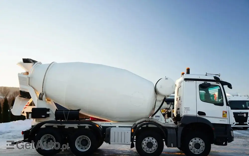MERCEDES-BENZ AROCS 3240 / GRUSZKA 9M3 / 8x4 / BETONOMIESZARKA / AUTOMAT /  ALUFELGI / 