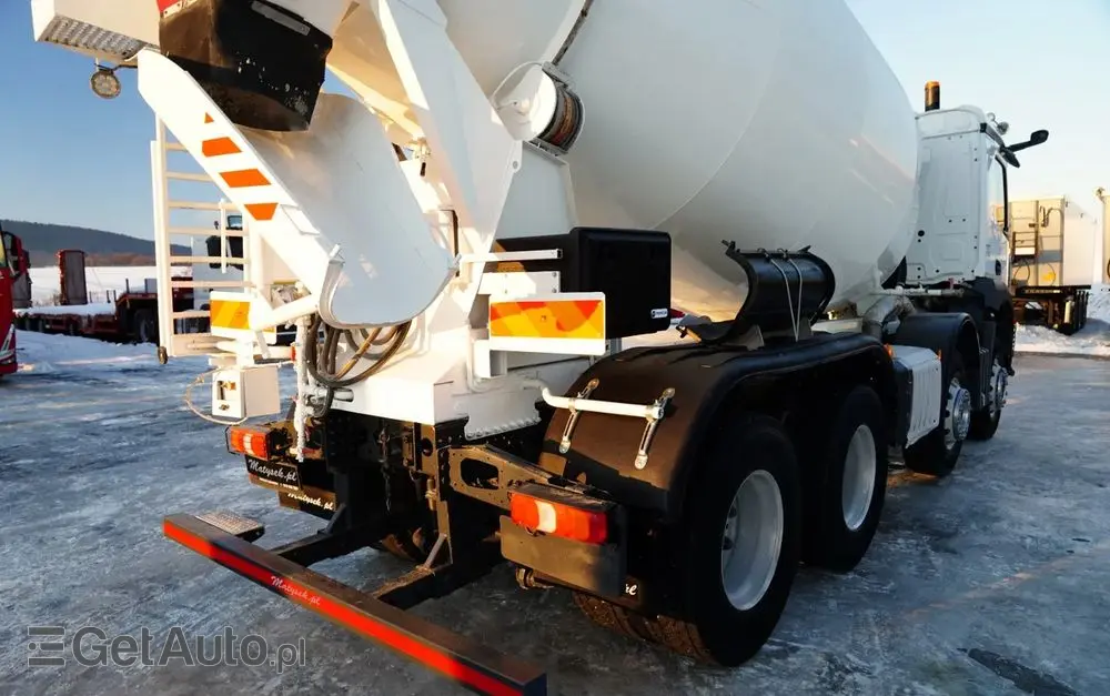 MERCEDES-BENZ AROCS 3240 / GRUSZKA 9M3 / 8x4 / BETONOMIESZARKA / AUTOMAT /  ALUFELGI / 