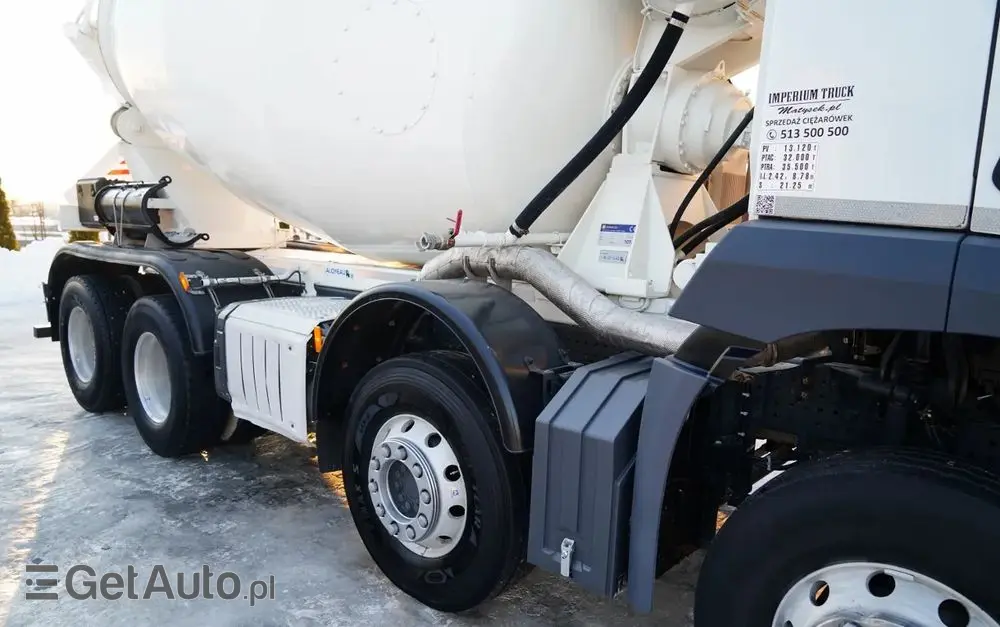 MERCEDES-BENZ AROCS 3240 / GRUSZKA 9M3 / 8x4 / BETONOMIESZARKA / AUTOMAT /  ALUFELGI / 