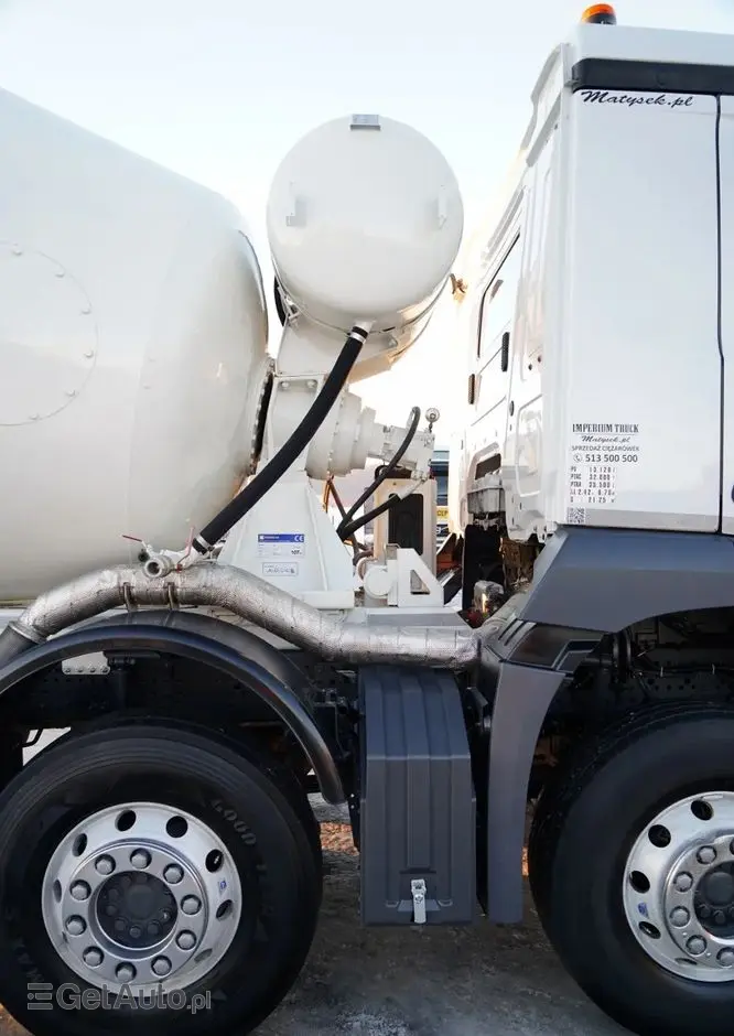 MERCEDES-BENZ AROCS 3240 / GRUSZKA 9M3 / 8x4 / BETONOMIESZARKA / AUTOMAT /  ALUFELGI / 