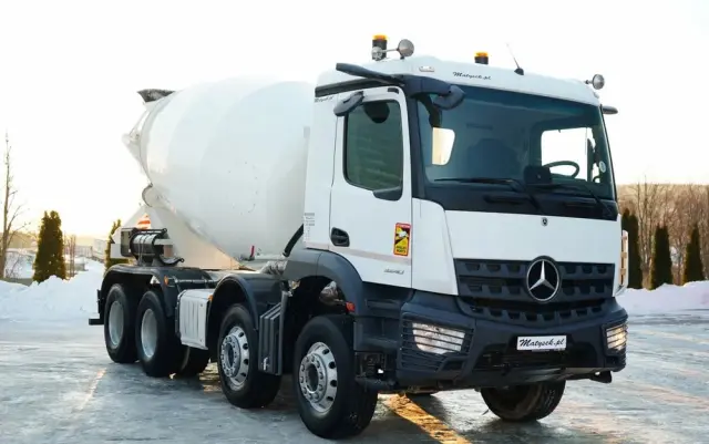 MERCEDES-BENZ AROCS 3240 / GRUSZKA 9M3 / 8x4 / BETONOMIESZARKA / AUTOMAT /  ALUFELGI / 