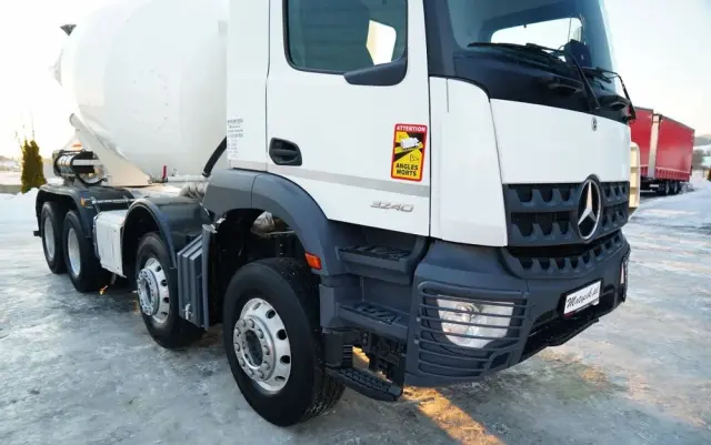 MERCEDES-BENZ AROCS 3240 / GRUSZKA 9M3 / 8x4 / BETONOMIESZARKA / AUTOMAT /  ALUFELGI / 
