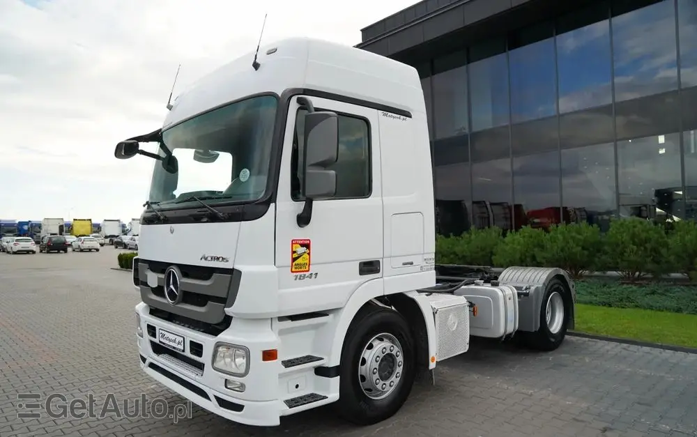 MERCEDES-BENZ ACTROS 1841 / HYDRAULIKA / SPROWADZONY / PO KONTRAKCIE SERWISOWYM 