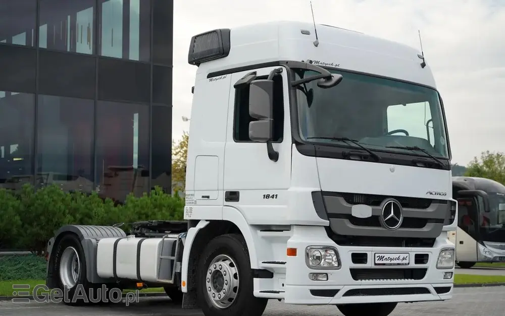 MERCEDES-BENZ ACTROS 1841 / HYDRAULIKA / SPROWADZONY / PO KONTRAKCIE SERWISOWYM 