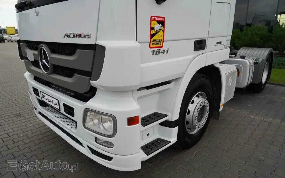 MERCEDES-BENZ ACTROS 1841 / HYDRAULIKA / SPROWADZONY / PO KONTRAKCIE SERWISOWYM 