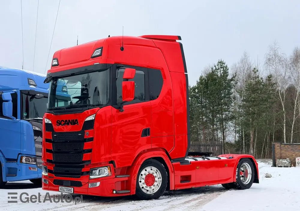 SCANIA 450S LOW DECK MEGA full opcja skóry full LED 2020/21 
