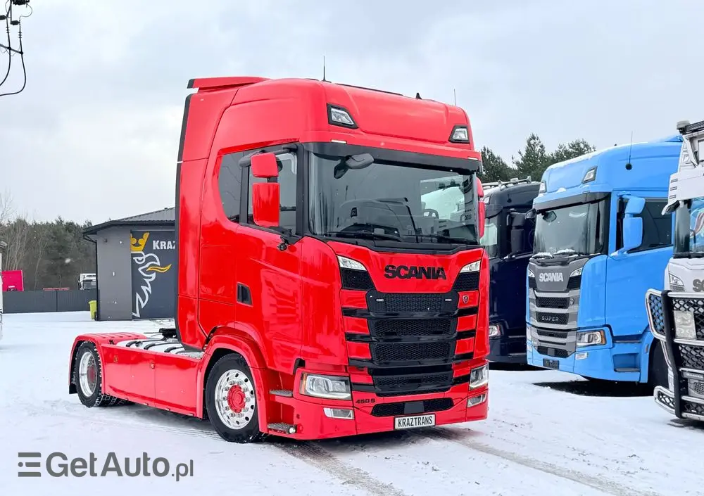 SCANIA 450S LOW DECK MEGA full opcja skóry full LED 2020/21 