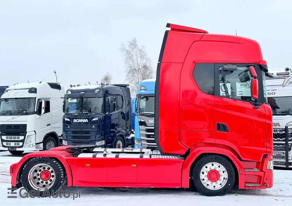 SCANIA 450S LOW DECK MEGA full opcja skóry full LED 2020/21 