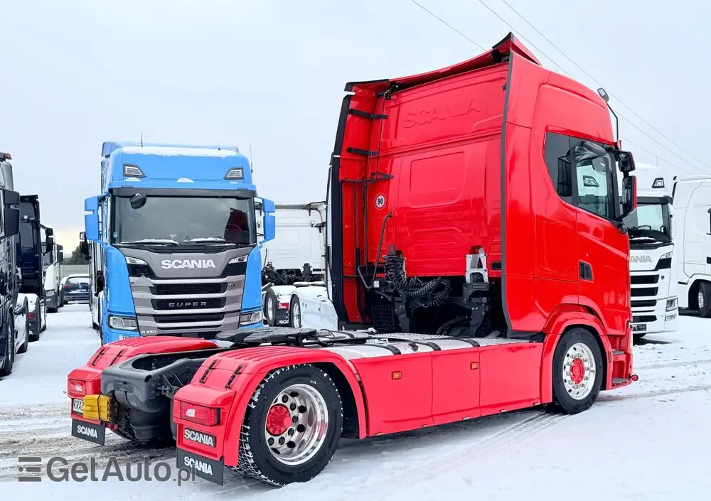 SCANIA 450S LOW DECK MEGA full opcja skóry full LED 2020/21 