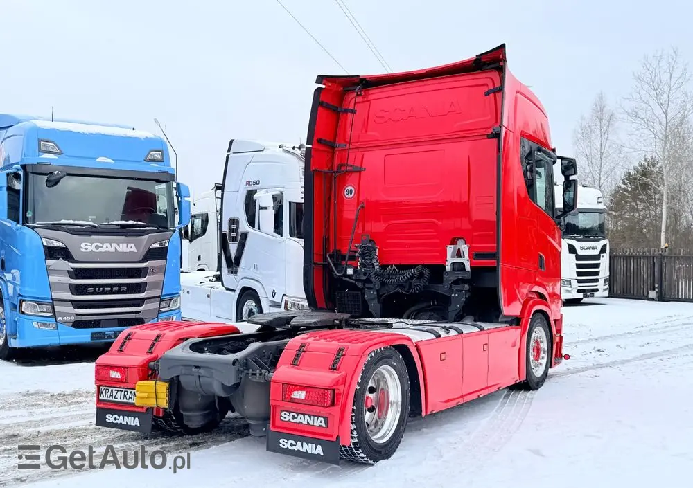 SCANIA 450S LOW DECK MEGA full opcja skóry full LED 2020/21 