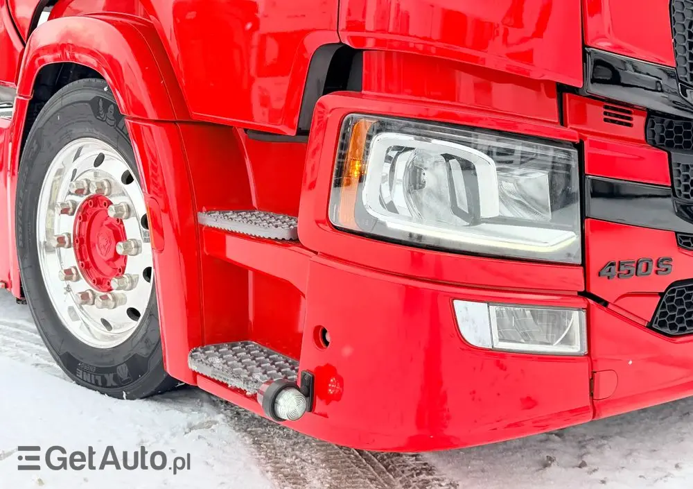 SCANIA 450S LOW DECK MEGA full opcja skóry full LED 2020/21 