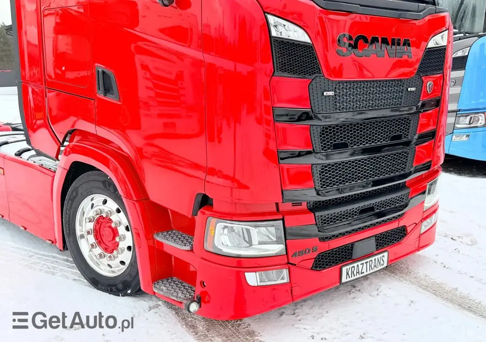 SCANIA 450S LOW DECK MEGA full opcja skóry full LED 2020/21 