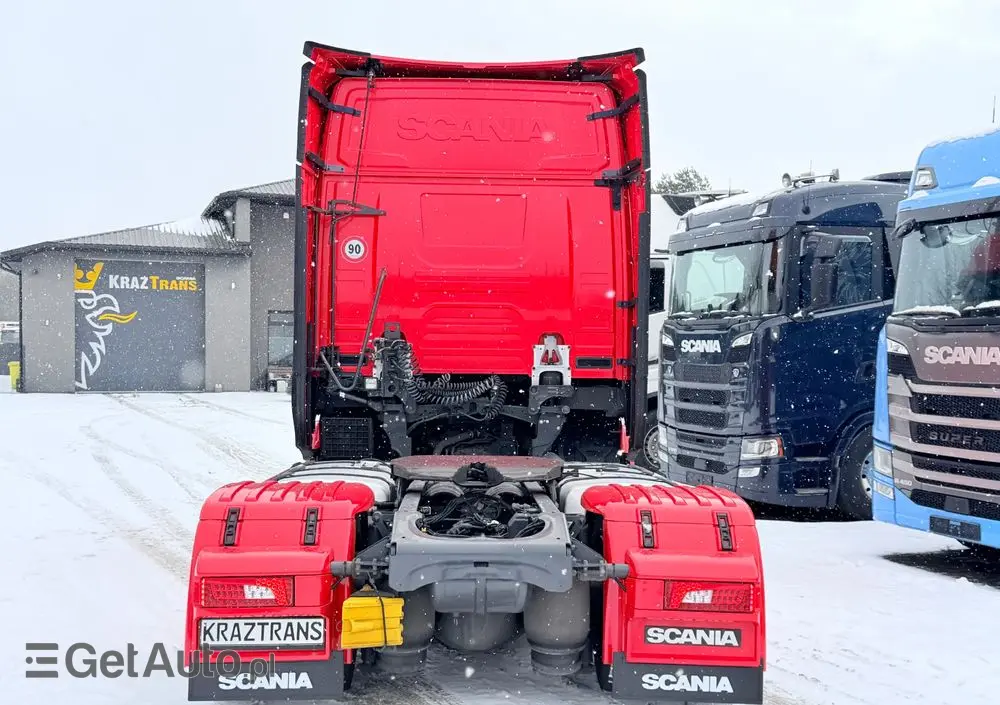 SCANIA 450S LOW DECK MEGA full opcja skóry full LED 2020/21 