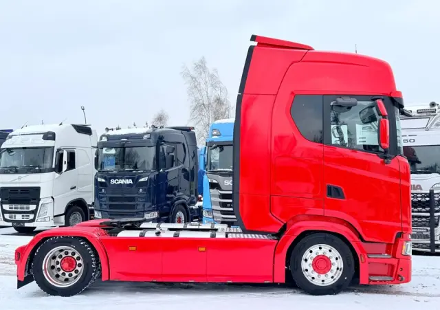 SCANIA 450S LOW DECK MEGA full opcja skóry full LED 2020/21 
