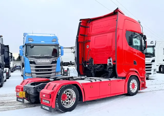 SCANIA 450S LOW DECK MEGA full opcja skóry full LED 2020/21 