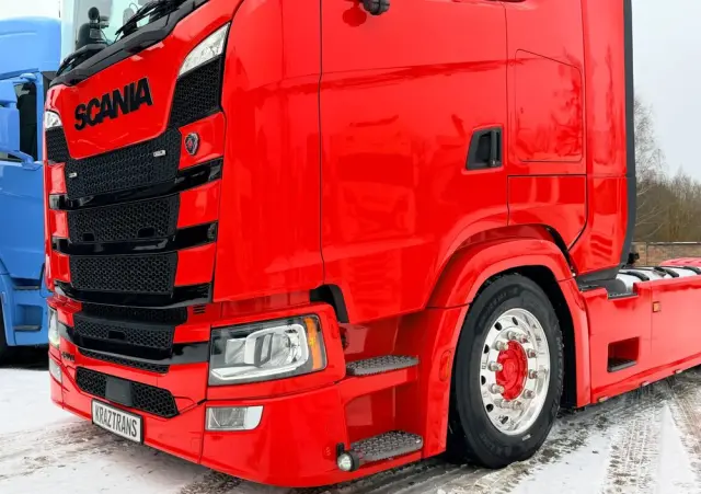 SCANIA 450S LOW DECK MEGA full opcja skóry full LED 2020/21 