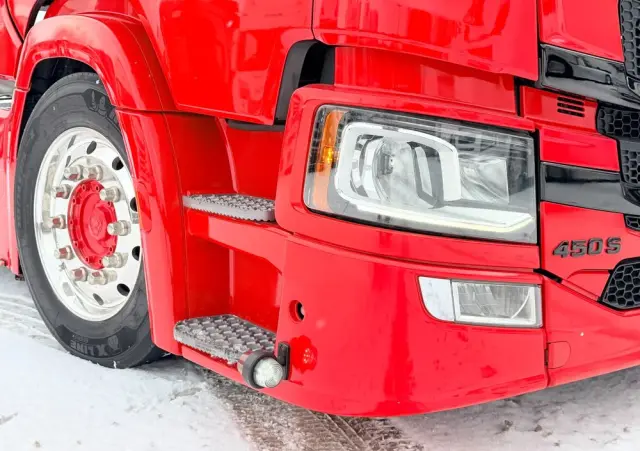 SCANIA 450S LOW DECK MEGA full opcja skóry full LED 2020/21 
