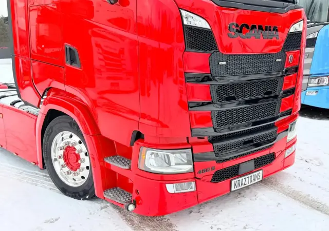 SCANIA 450S LOW DECK MEGA full opcja skóry full LED 2020/21 