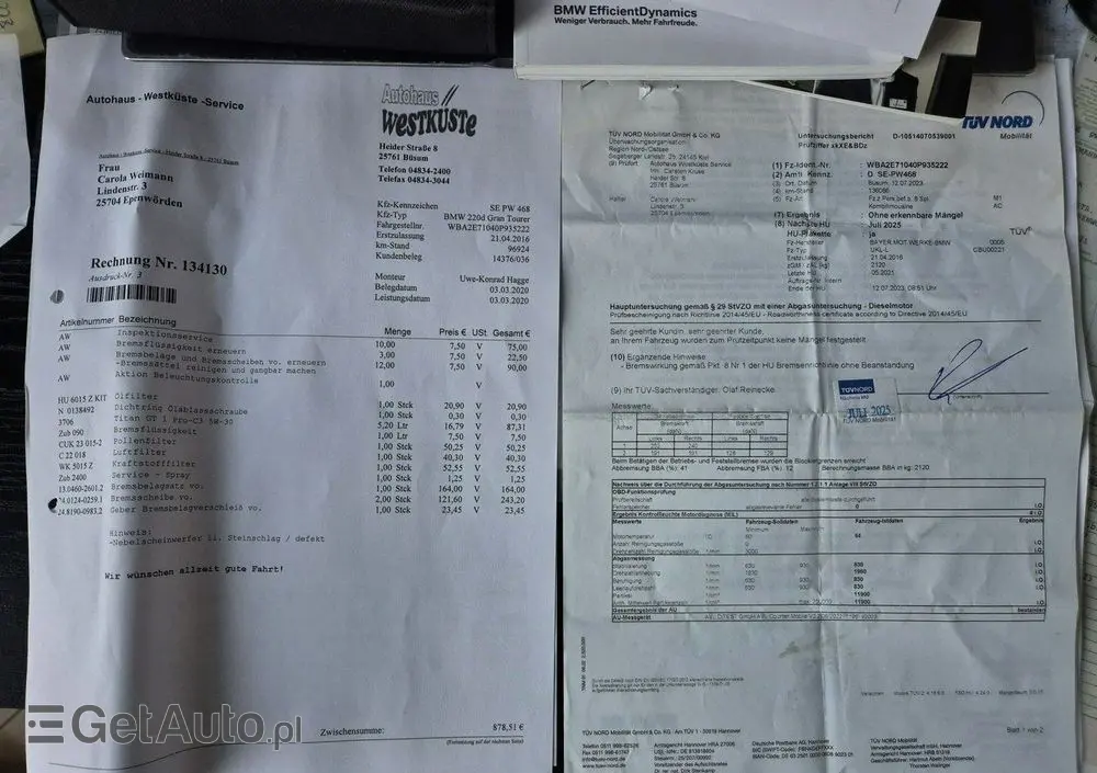 BMW Seria 2 220d Gran Tourer Luxury Line