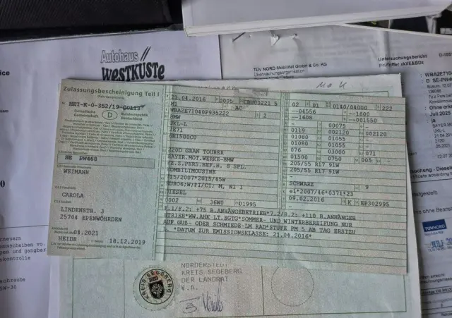 BMW Seria 2 220d Gran Tourer Luxury Line