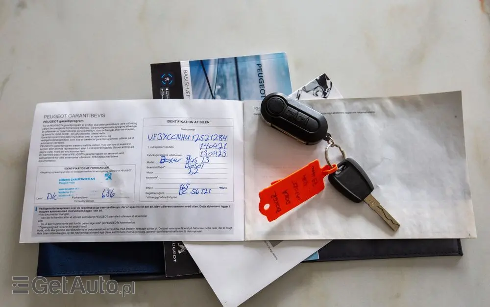 PEUGEOT Boxer 7-OSÓB *DOKA* SKRZYNIA 165KM 