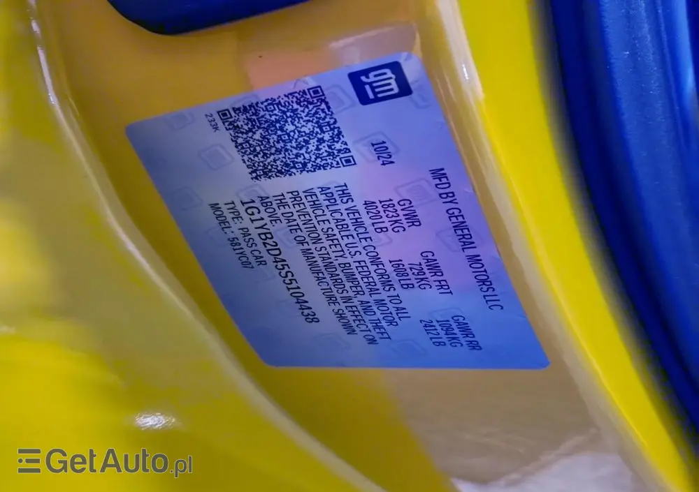 CHEVROLET Corvette Stingray 2LT 6.2 V8 Automatik