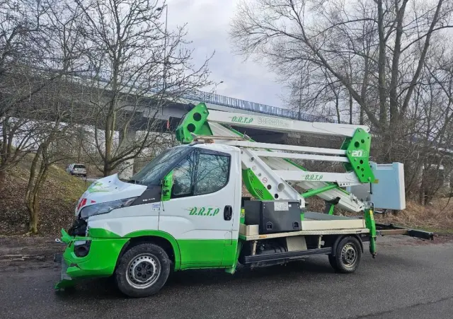 IVECO DAILY  ZWYŻKA , PODNOŚNIK KOSZOWY 20 METRÓW 