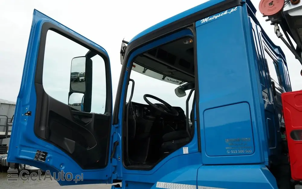 MERCEDES-BENZ AROCS 3243 / 8x4 / WYWROTKA 20m3 / TYLNOZSYP / EURO 6 / OPONY 100 % / ŁADOWNOŚĆ: 19,500 KG / HYDROKLAPA 