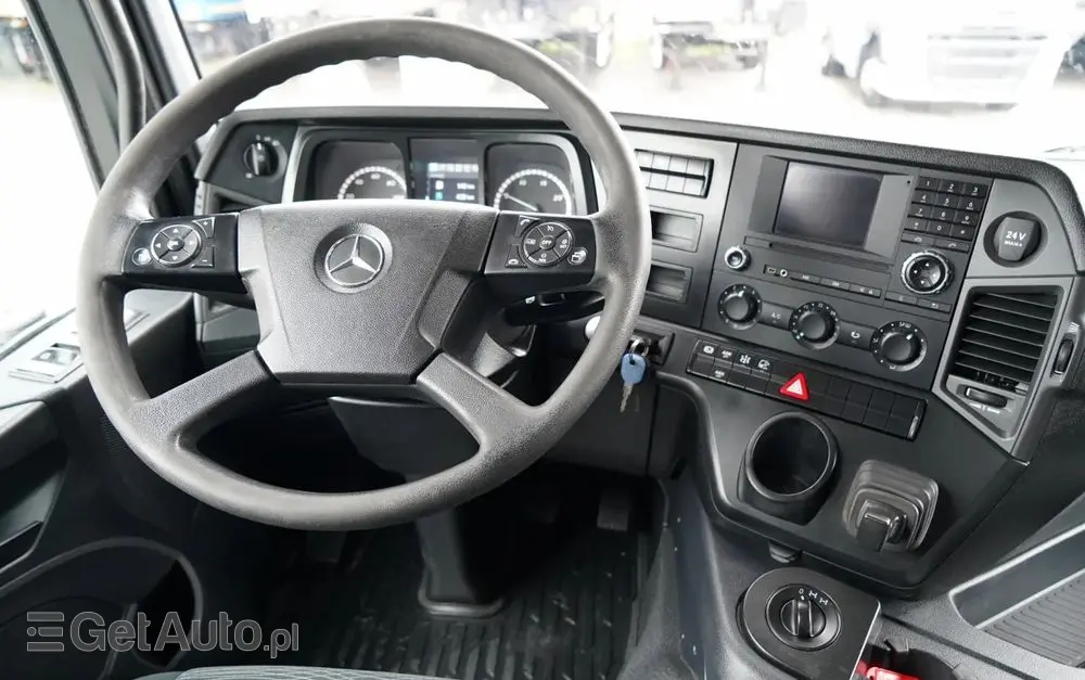 MERCEDES-BENZ AROCS 3243 / 8x4 / WYWROTKA 20m3 / TYLNOZSYP / EURO 6 / OPONY 100 % / ŁADOWNOŚĆ: 19,500 KG / HYDROKLAPA 