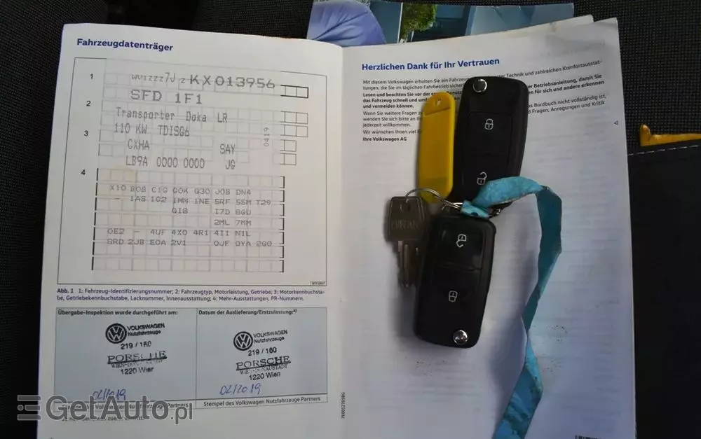 VOLKSWAGEN TRANSPORTER T6 DOKA 