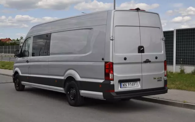 MAN TGE 3.180 L5H3 EXTRA LONG AUTOMAT BRYGADOWY DOKA 7 OSOBOWY KRAJOWY 100% BEZWYPADKOWY NA GWARNCJI 