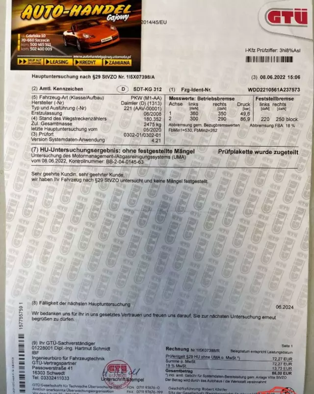 MERCEDES-BENZ Klasa S 