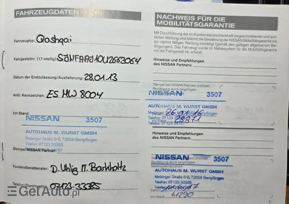 NISSAN Qashqai 1.6 I-Way