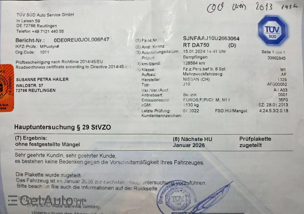 NISSAN Qashqai 1.6 I-Way